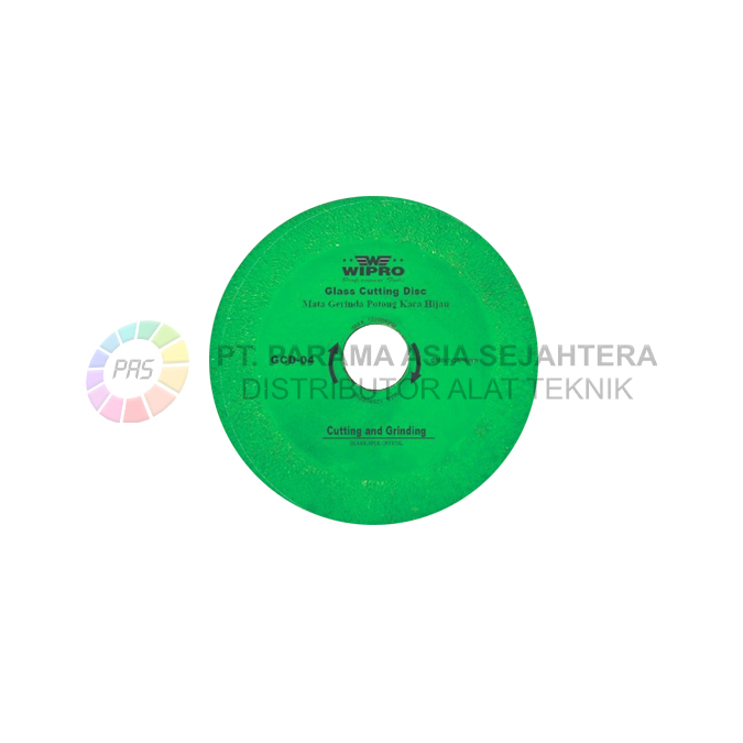 MATA GERINDA POTONG KACA HIJAU 4" GCD-04 (100X1X20(16)MM)WIPRO