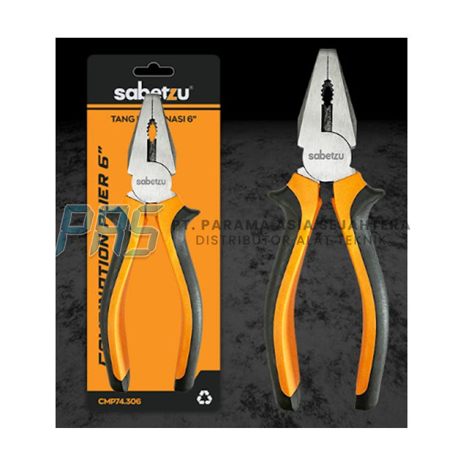 COMBINATION PLIER 6" SABETZU