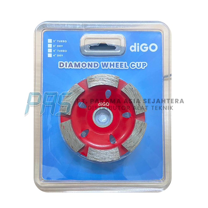 DIGO D.WHEEL CUP 3" DRY CQ
