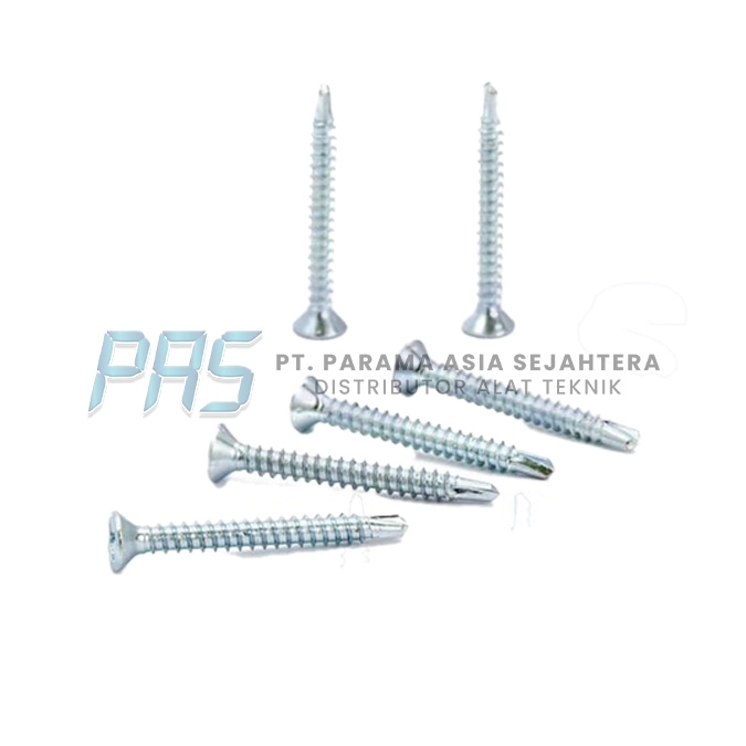 FLAT HEAD DRILLING SCR #08 X 16MM 18T