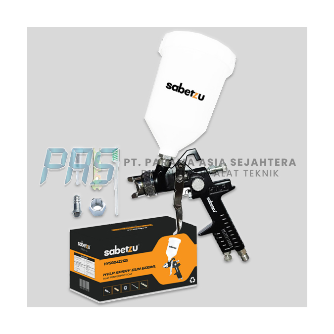 SPRAY GUN HVLP 600ML SABETZU