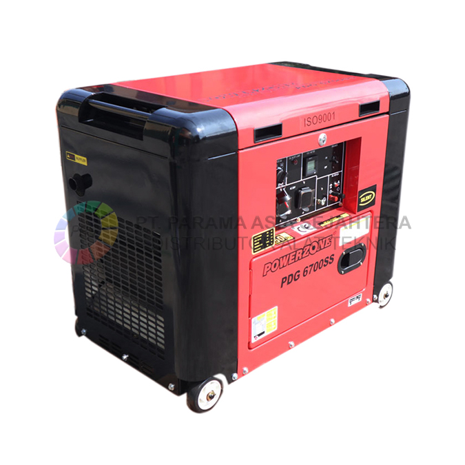 GENERATOR PDG6700SS 6KW POWERZONE 