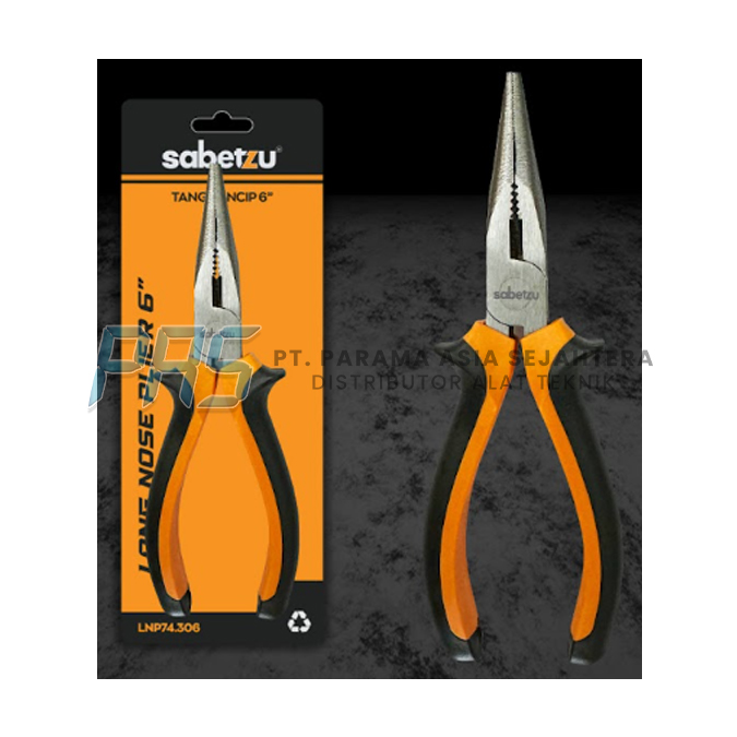 LONG NOSE PLIER 6" SABETZU