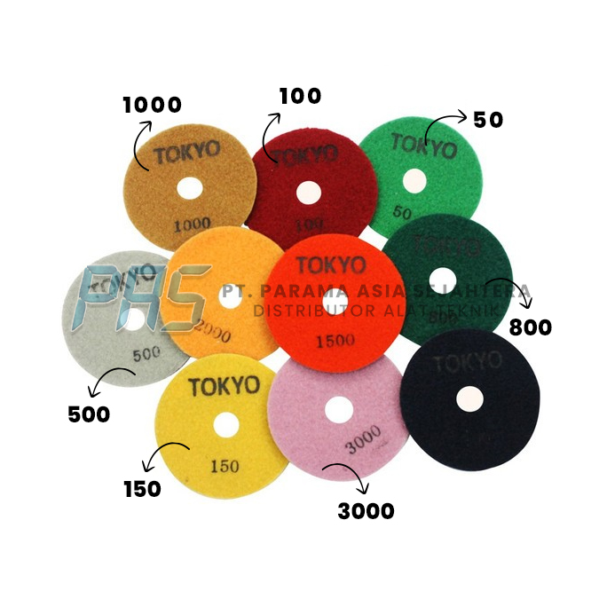 DIAMOND FLEXIBLE PAD 4" #  30 TOKYO 
